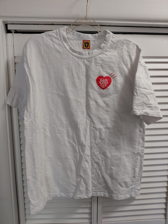 Human Made Other - Human Made White Tshirt Girls Don't Cry Made In Japan